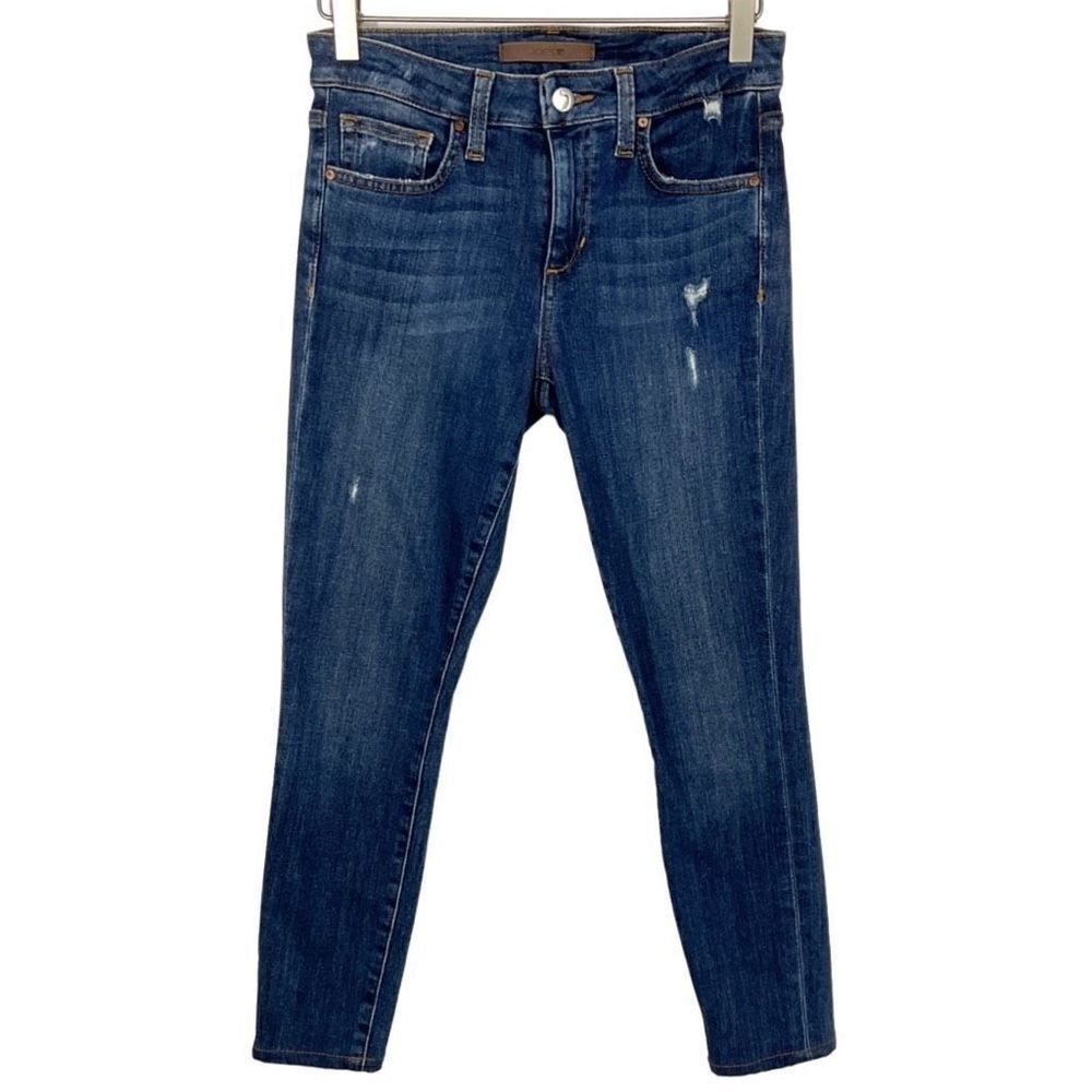 Joe’s Jeans Blue Naomi Skinny Ankle Jeans 25